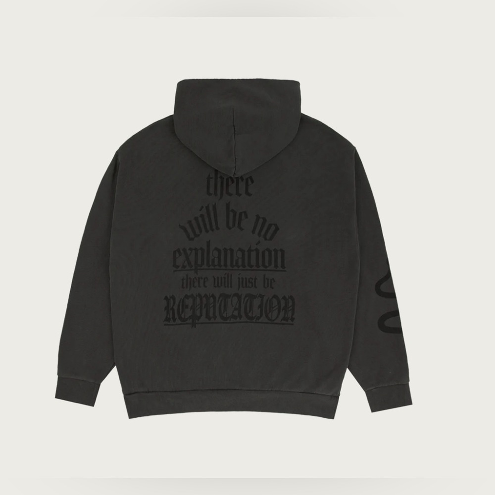 TAYLOR SWIFT There Will Be No Explanation Reputation Oversized Hoodie - XS/S